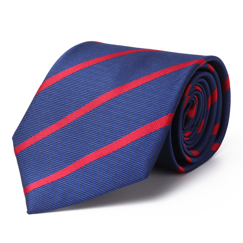 高端商务缎纹提花领带