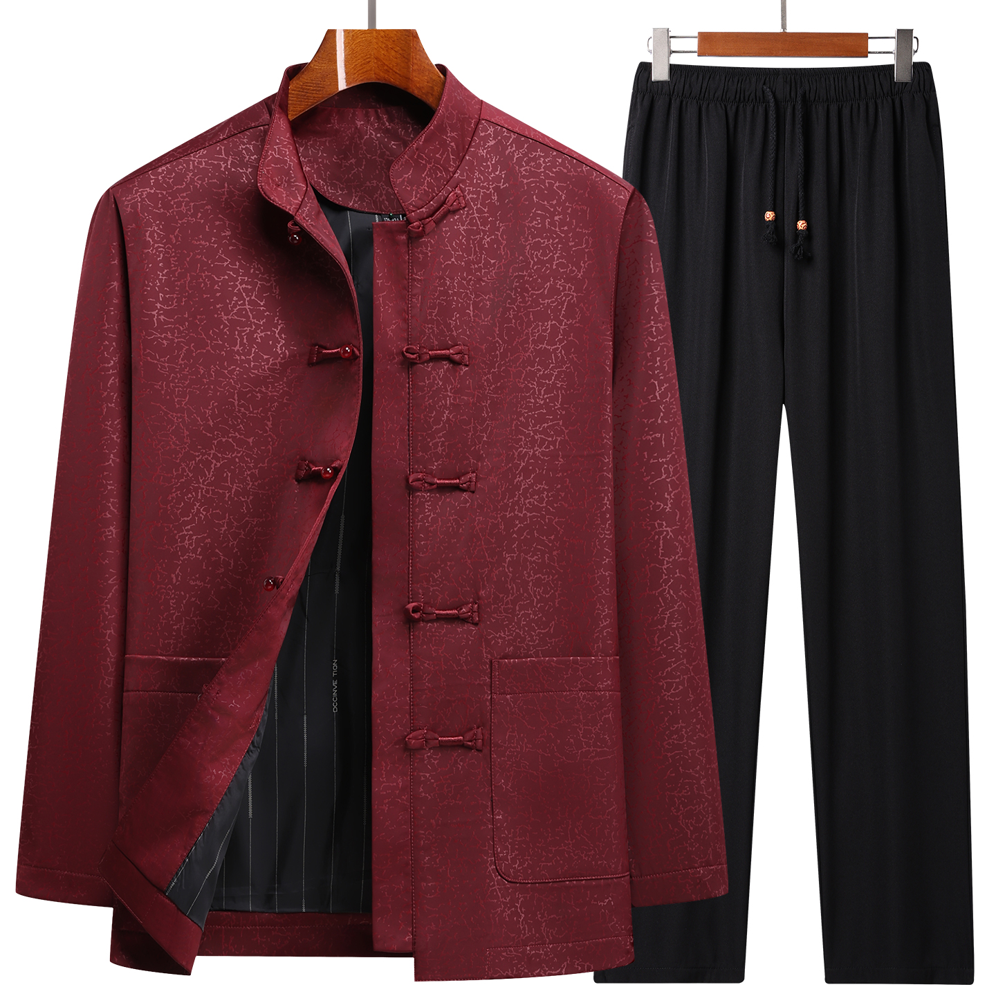 中老年中式复古唐装套装